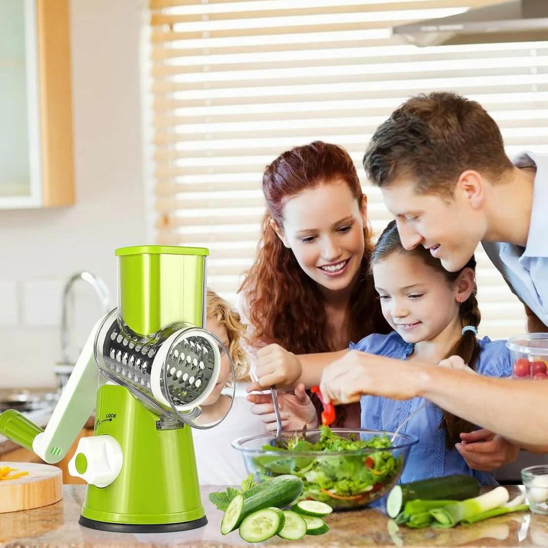 3-in-1 Smart Vegetable Cutter – Multi Blade Kitchen Tool