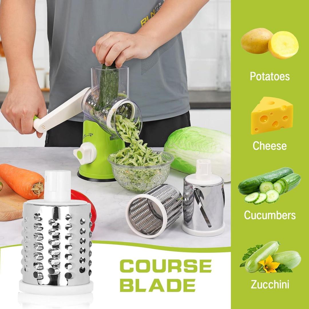 3-in-1 Smart Vegetable Cutter – Multi Blade Kitchen Tool