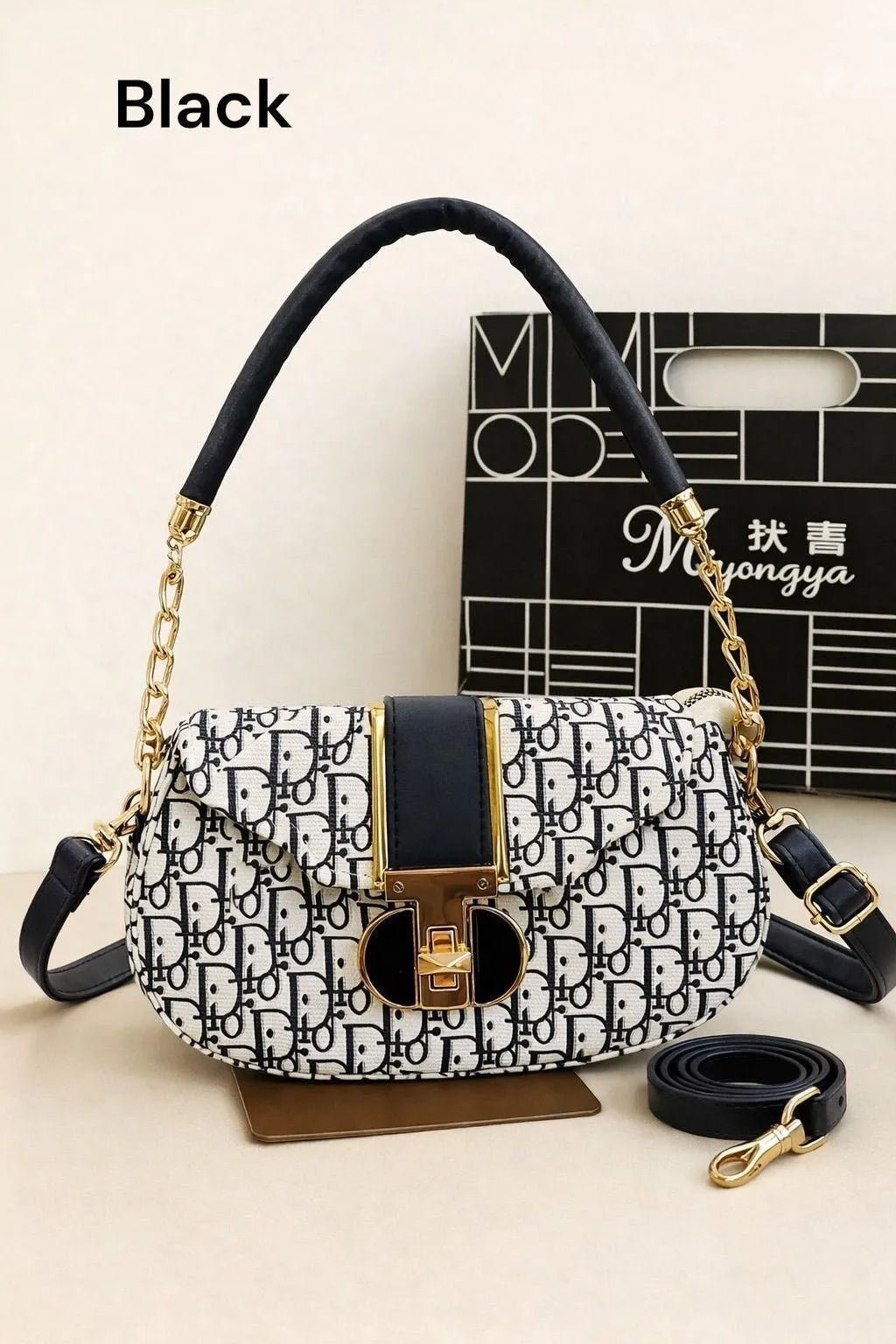 NEW ARRIVAL – Stylish Black Shoulder Bag for Girls